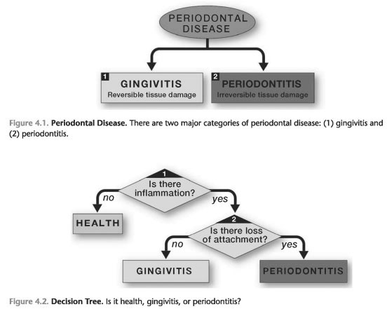 MAJOR DIAGNOSTIC CATEGORIES OF PERIODONTAL DISEASE